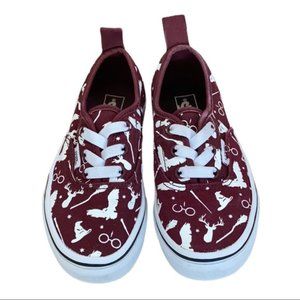 Harry Potter Toddler Maroon Van Slip Ons